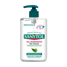 Obrázek Dezinfekční gel na ruce Sanytol 250 ml s dávkovačem