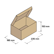Kartonové krabice 235x185x150mm, 10 ks