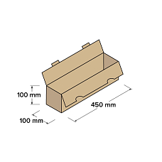 Zásilkový tubus S – 450x100x100mm, 10 ks